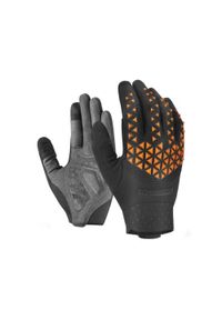 ROCKBROS - Rękawiczki rowerowe Rockbros 1630027500. Kolor: wielokolorowy, pomarańczowy, czarny