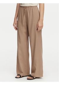 only - ONLY Spodnie materiałowe Laris 15364313 Beżowy Relaxed Fit. Kolor: beżowy. Materiał: wiskoza #1