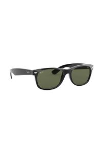 Ray-Ban okulary przeciwsłoneczne RB2132.901.. męskie kolor czarny. Kształt: prostokątne. Kolor: czarny #2