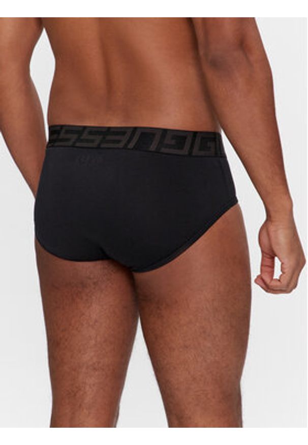 Guess Komplet 3 par slipów U4RG02 K6YW0 Czarny. Kolor: czarny. Materiał: bawełna