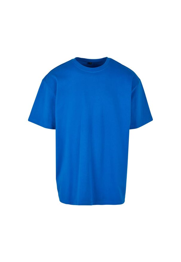 BUILD YOUR BRAND - Ponadwymiarowa Koszulka Dla Dorosłych Unisex Heavyweight. Kolor: niebieski