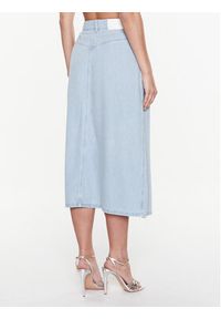 Pinko Spódnica jeansowa Kitesurf 100828 A0MM Niebieski Regular Fit. Kolor: niebieski. Materiał: bawełna, jeans #2