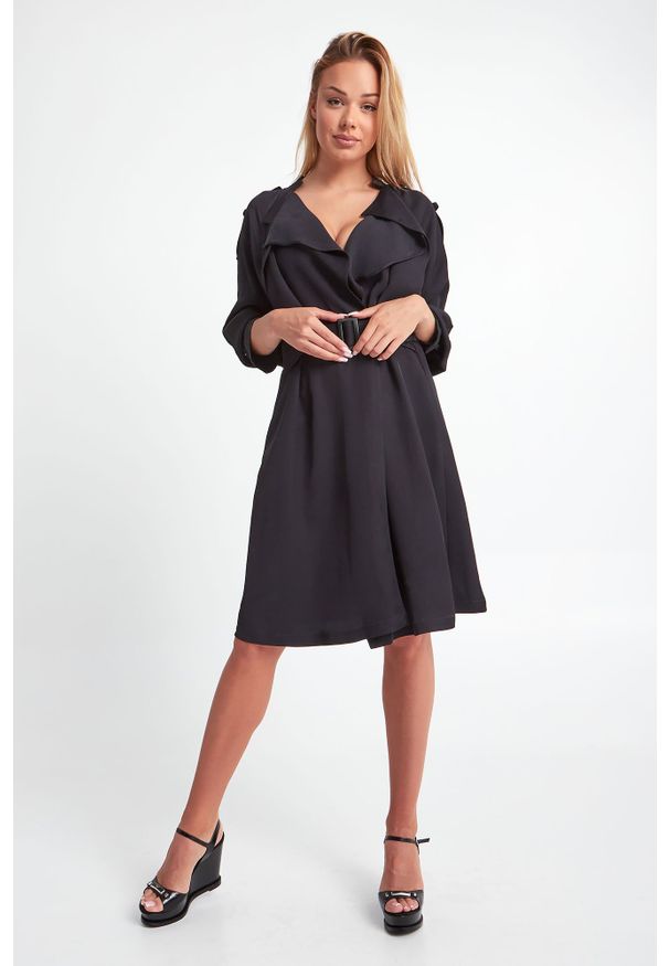 Emporio Armani - PŁASZCZ EMPORIO ARMANI. Materiał: materiał