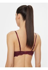 Hunkemöller Biustonosz balkonetka Marine 202706 Bordowy. Kolor: czerwony. Materiał: syntetyk #3