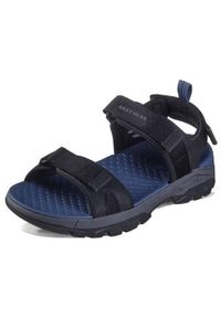skechers - Buty trekkingowe męskie Skechers Tresmen. Zapięcie: rzepy. Kolor: czarny. Materiał: guma, syntetyk, tkanina, materiał. Sport: turystyka piesza