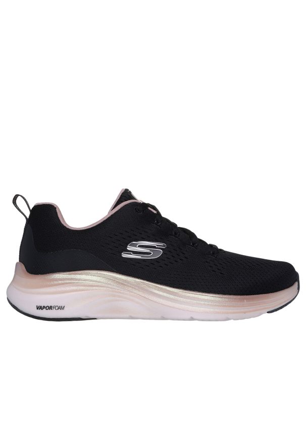 skechers - Trenerzy damscy Skechers Vapor Foam-Midnight Glimmer. Kolor: czarny, wielokolorowy, różowy. Materiał: materiał, syntetyk, tkanina. Model: Skechers Sport. Sport: turystyka piesza