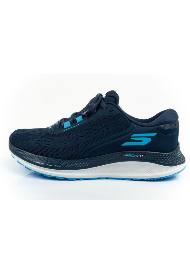skechers - Buty do biegania męskie Skechers Go Run Persistence 2. Okazja: na co dzień. Kolor: niebieski. Sport: bieganie