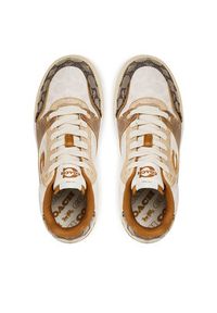 Coach Sneakersy Soho CAQ23 Beżowy. Kolor: beżowy. Materiał: materiał #4