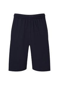 FRUIT OF THE LOOM - Spodenki Jersey Dla Dorosłych Unisex. Kolor: niebieski. Materiał: jersey