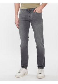 Bugatti Jeansy 3108D 36697 Szary Slim Fit. Kolor: szary