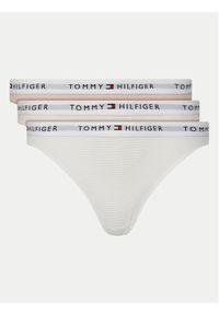 TOMMY HILFIGER - Tommy Hilfiger Komplet 3 par fig klasycznych UW0UW05531 Kolorowy. Materiał: syntetyk. Wzór: kolorowy