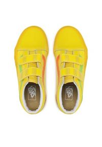 Vans Tenisówki Old Skool V VN0A38HDBK21 Żółty. Kolor: żółty. Materiał: skóra, lakier #4
