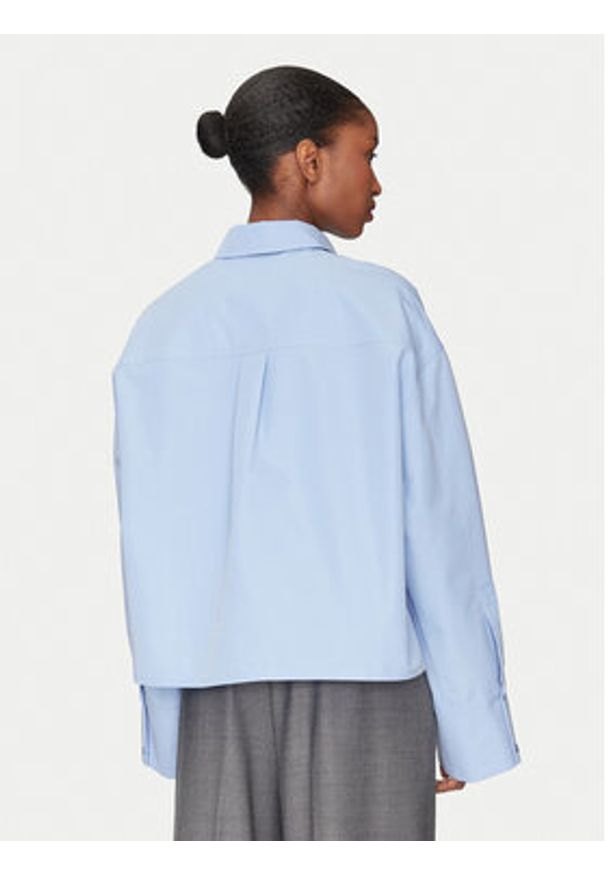 2NDDAY Koszula Claras 2251130229 Niebieski Relaxed Fit. Kolor: niebieski. Materiał: bawełna