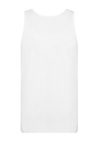 Adidas - adidas Tank top Trefoil Essentials IY7366 Biały Regular Fit. Kolor: biały. Materiał: bawełna