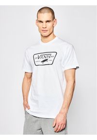 Vans T-Shirt Full Patch VN000QN8YB21 Biały Classic Fit. Kolor: biały. Materiał: bawełna #1