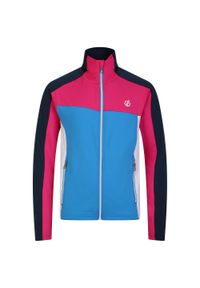 DARE 2B - Dziecięca Bluza Z Suwakiem Emergent. Kolor: wielokolorowy, różowy, niebieski. Sezon: zima