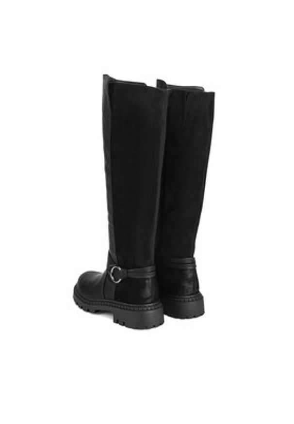Clara Barson Oficerki WS6102-15 Czarny. Kolor: czarny. Materiał: skóra