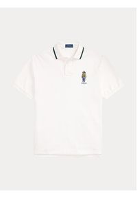 Polo Ralph Lauren Polo 710867574004 Biały Classic Fit. Typ kołnierza: polo. Kolor: biały. Materiał: bawełna #3