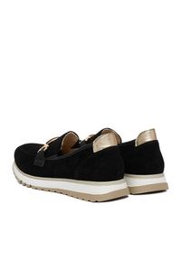 Rieker Półbuty 49042-00 Czarny. Kolor: czarny. Materiał: zamsz, skóra #6
