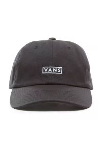 Vans - VANS CURVED BILL > VN0A36IUBLK1. Materiał: bawełna. Wzór: aplikacja. Styl: elegancki #1