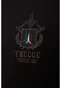 Aeronautica Militare - AERONAUTICA MILITARE Czarny męski sweter Crew Neck, Rozmiar 3XL. Kolor: czarny #5