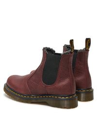 Dr. Martens Glany 2976 Wl 31874600 Bordowy. Kolor: czerwony. Materiał: skóra #4