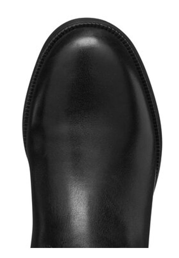 Geox Oficerki D Camexia Np Abx D566WB 00043 C9999 Czarny. Kolor: czarny. Materiał: skóra