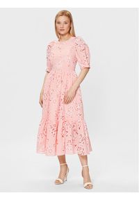Ted Baker Sukienka codzienna 269186 Różowy Regular Fit. Okazja: na co dzień. Kolor: różowy. Materiał: wiskoza. Typ sukienki: proste. Styl: casual #1