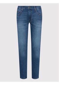 Lee Jeansy Luke L719AKIG 112318933 Niebieski Slim Tapered Fit. Kolor: niebieski