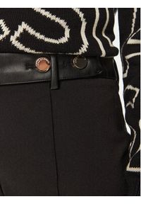 LOLA CASADEMUNT Spodnie materiałowe MF2414004 00N Czarny Regular Fit. Kolor: czarny. Materiał: wiskoza #4