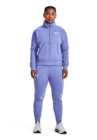 Under Armour Spodnie dresowe Rival Fleece Joggers 1356416 Fioletowy Regular Fit. Kolor: fioletowy. Materiał: dresówka