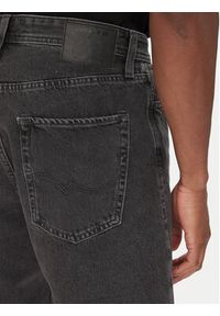 Jack & Jones - Jack&Jones Szorty jeansowe Alex 12269532 Czarny Baggy Fit. Kolor: czarny. Materiał: bawełna