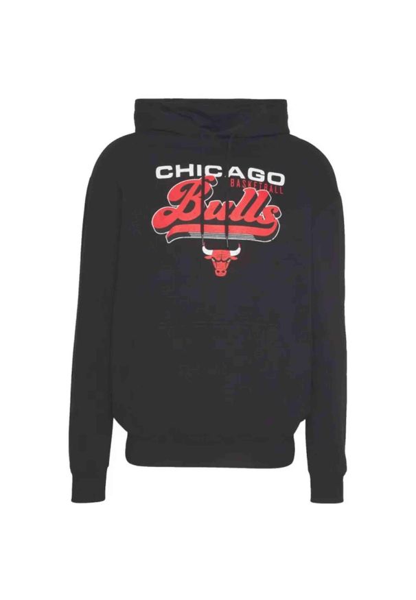 Bluza męska New Era NBA Graphic OS Hoody Chicago Bulls. Kolor: czarny