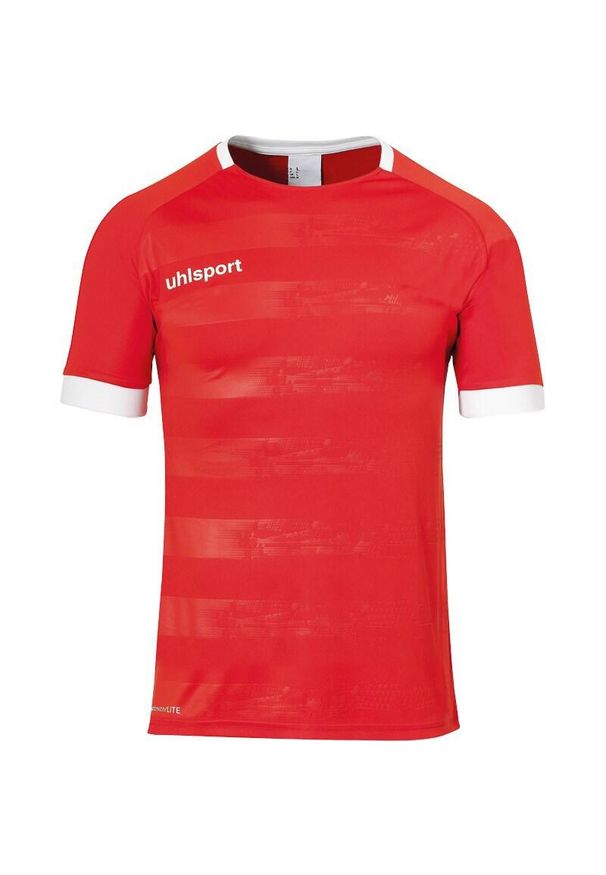 UHLSPORT - Jersey Uhlsport Division 2.0. Kolor: czerwony, biały, wielokolorowy. Materiał: jersey. Sport: piłka nożna