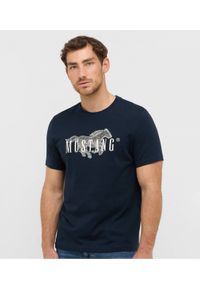 Męski T-Shirt Mustang Style Austin Dark Sapphire 1016858 4136 #8