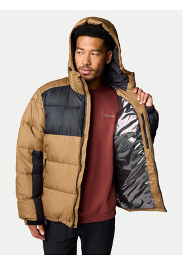 columbia - Columbia Kurtka zimowa Pike Lake™ II 2050931 Brązowy Regular Fit. Kolor: brązowy. Materiał: syntetyk. Sezon: zima