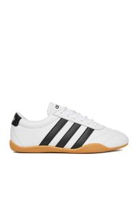 Adidas - adidas Sneakersy GRAND COURT LO JQ9688 Biały. Kolor: biały. Materiał: skóra