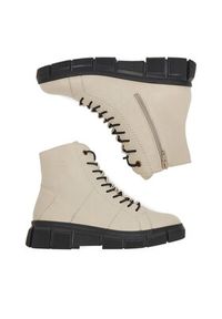 Rieker Trzewiki CEO-X3428-60 Beżowy. Kolor: beżowy. Materiał: materiał #4