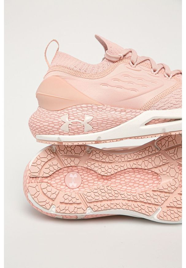 Under Armour - Buty Hovr Phantom 2. Nosek buta: okrągły. Zapięcie: sznurówki. Kolor: różowy. Materiał: guma. Sport: bieganie