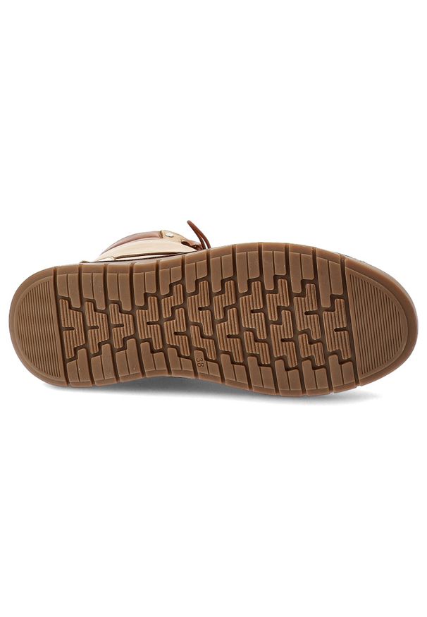 Żółte Trzewiki Artiker Ocieplane Obuwie Damskie. Okazja: na co dzień. Zapięcie: sznurówki. Kolor: żółty. Materiał: skóra. Sezon: zima, jesień. Styl: casual, klasyczny