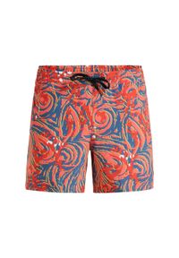 Quiksilver - Szorty kąpielowe dla Mężczyzn SURFSILK STRAIGHT 16" Różowy. Kolor: wielokolorowy. Materiał: elastan, poliester, materiał. Styl: sportowy