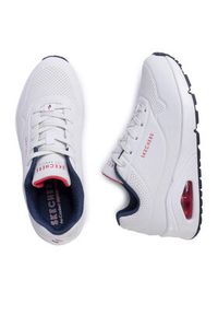 skechers - Skechers Sneakersy Uno Stand On Air 73690/WNVR Biały. Kolor: biały. Materiał: skóra #6