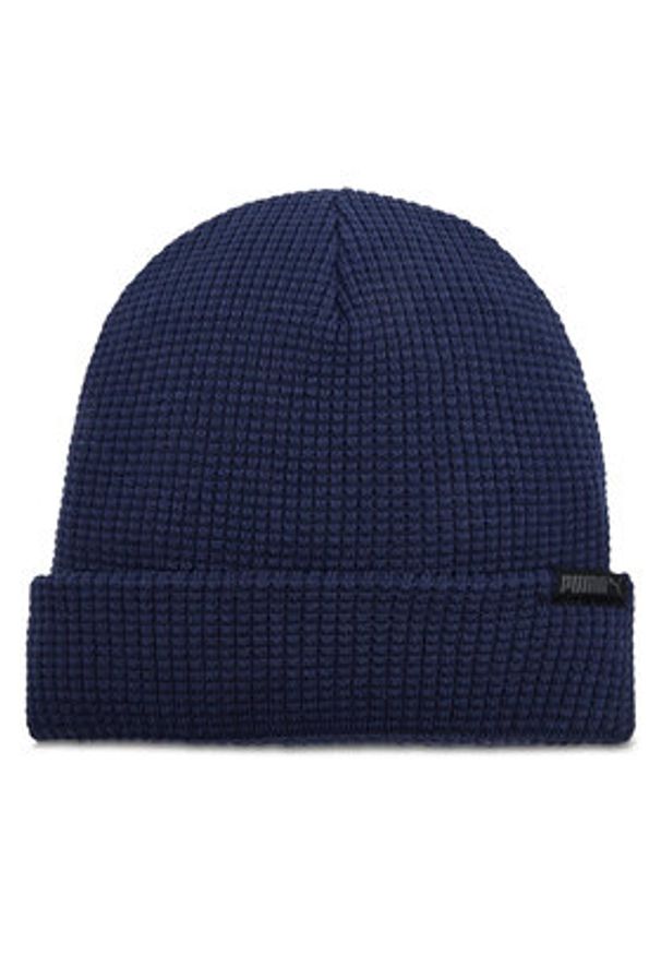 Puma Czapka Classics Mid Fit Beanie 025677 03 Granatowy. Kolor: niebieski. Materiał: materiał, akryl