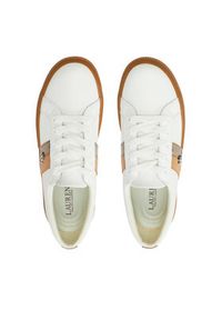 Lauren Ralph Lauren Sneakersy 802942784001 Biały. Kolor: biały. Materiał: skóra #4