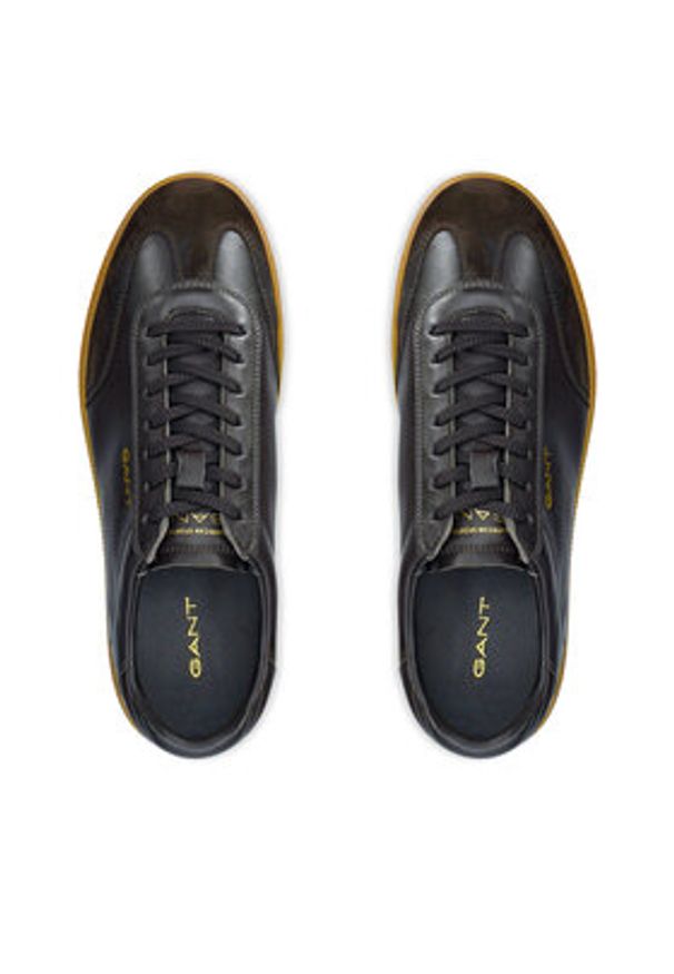 GANT - Gant Sneakersy 31631009 Brązowy. Kolor: brązowy. Materiał: skóra
