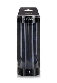 Ochnik - Pokrowiec w kwiaty na średnią walizkę. Kolor: niebieski. Materiał: materiał, poliester. Wzór: kwiaty #2