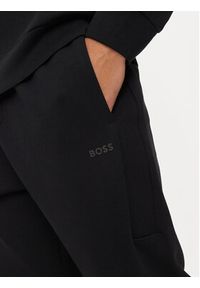 BOSS - Boss Dres 50519395 Czarny Regular Fit. Kolor: czarny. Materiał: bawełna #3