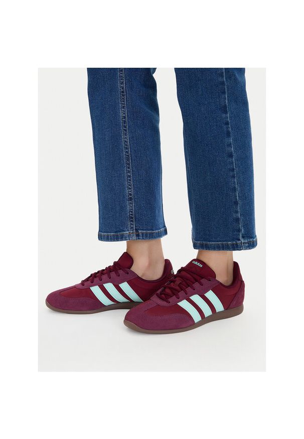 Adidas - Sneakersy adidas. Kolor: czerwony