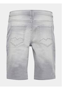 Blend Szorty jeansowe 20713326 Szary Slim Fit. Kolor: szary. Materiał: bawełna #3