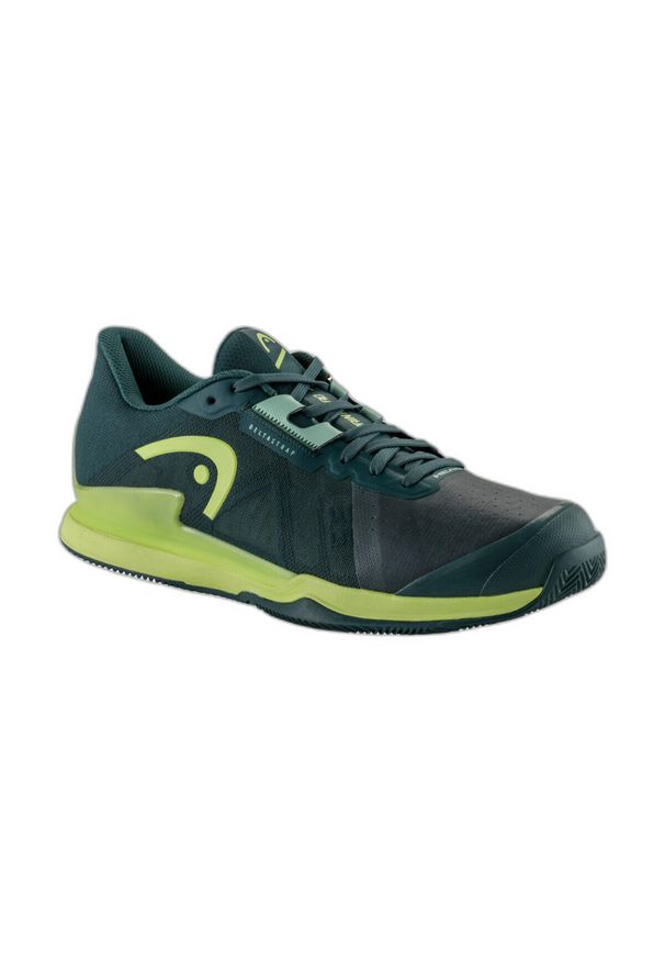 Buty do tenisa Head Sprint Pro 3.5 Clay. Kolor: zielony. Materiał: syntetyk, materiał. Sport: bieganie, tenis